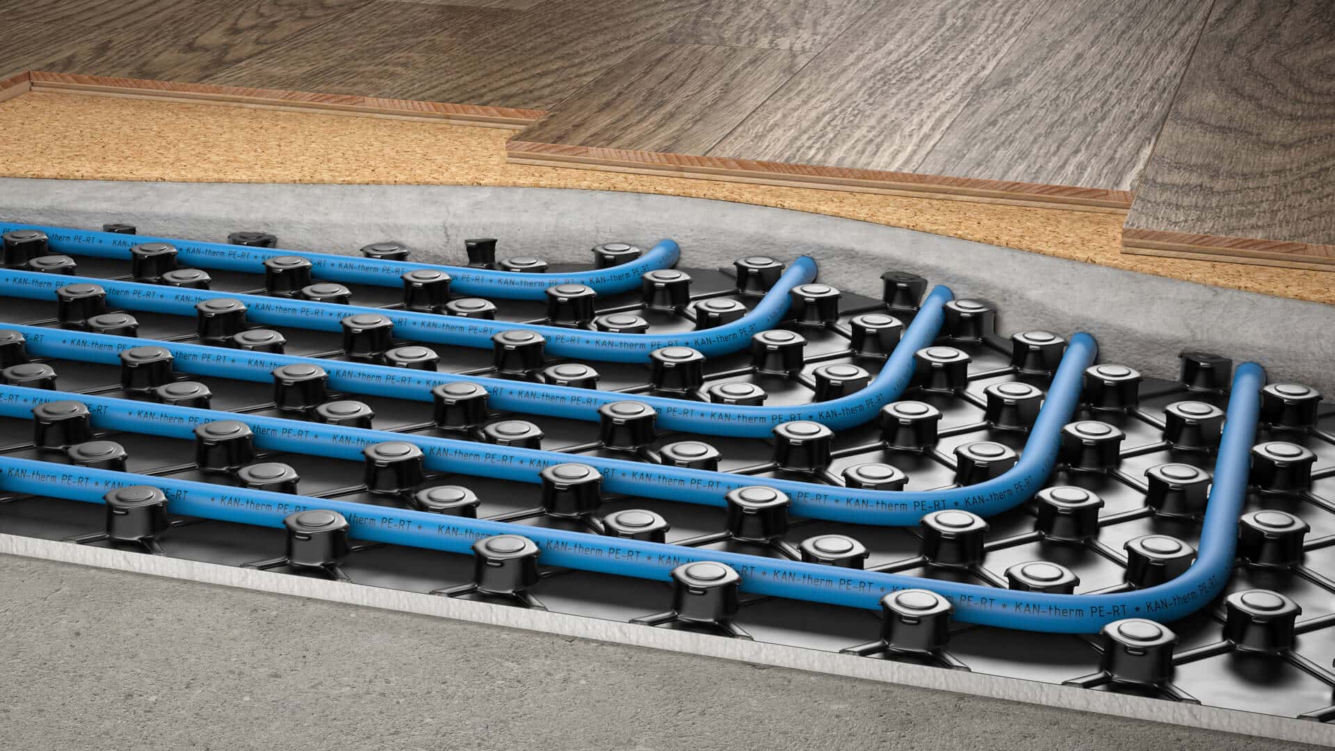 KAN-therm - System Profil - Pipe laying