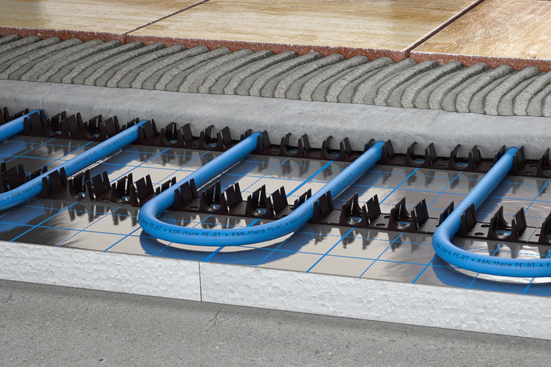 KAN-therm - Rail System - Assembly step 4 - Installation of battens